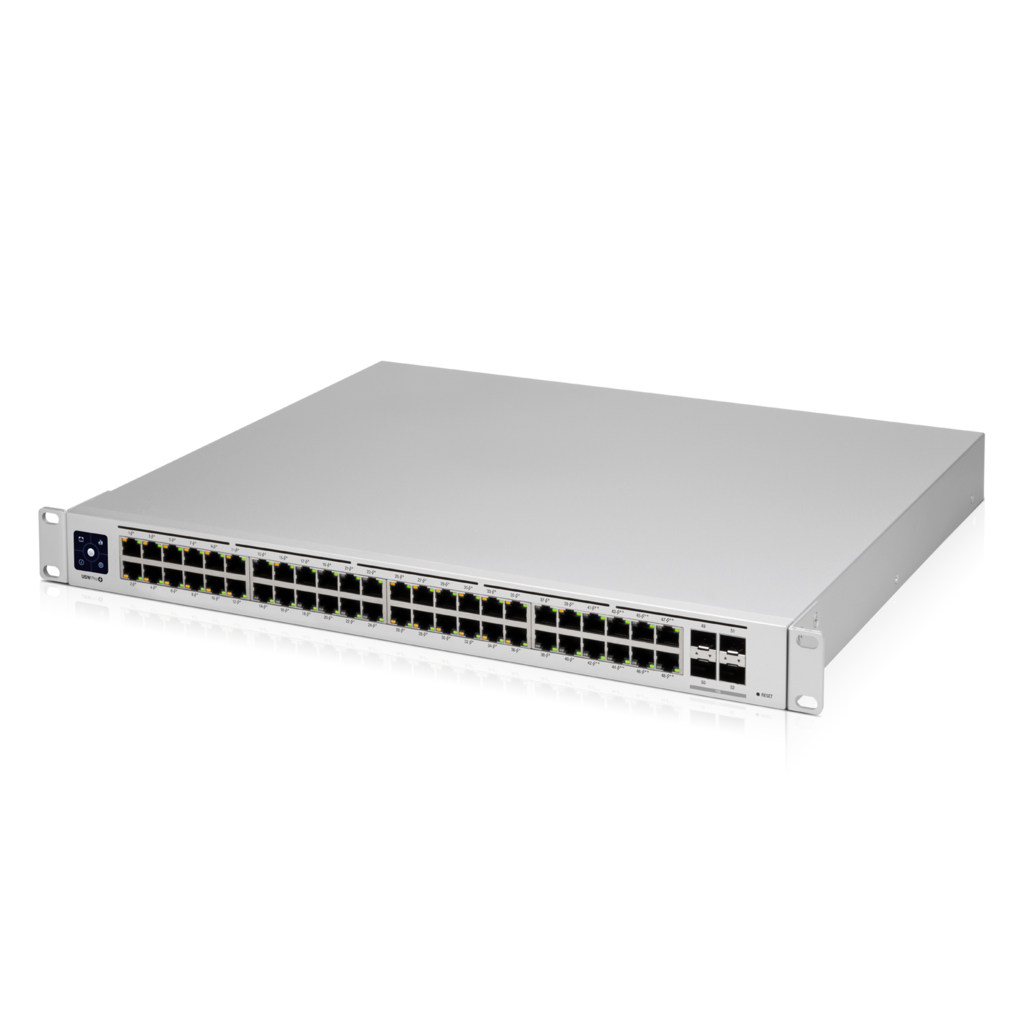 Ubiquiti Unifi Switch USW-Pro-48-POE GEN2, 48x 1Gb koper + 4x 10Gb fiber