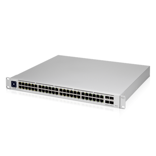 Ubiquiti Unifi Switch USW-Pro-48-POE GEN2, 48x 1Gb koper + 4x 10Gb fiber